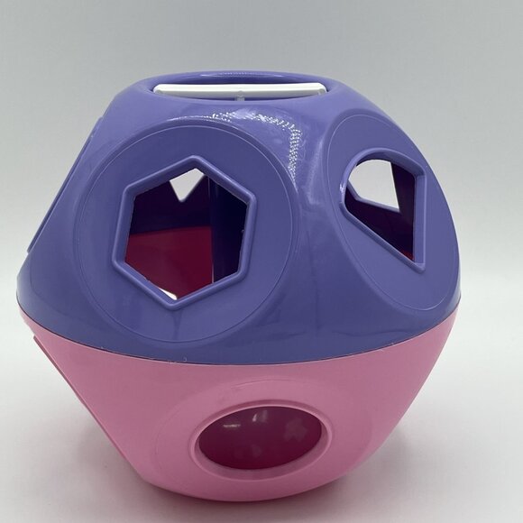 Tupperware Shape O Ball Toy Shape Sorter 9 Shape Purple Pink - Picture 3 of 7